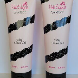 Pink Sugar Sensual "Shower Gel" 250ml Each (2 Bottle Set)
